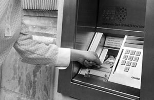 Geldautomat (ATM) – John Shepherd-Barron, Großbritannien